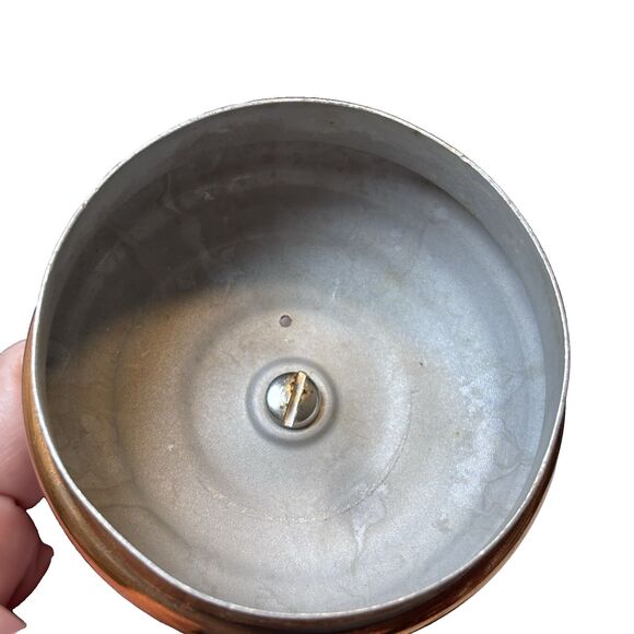 Vintage Copper Craft Guild Wood Side Handle Turkish Coffee Tea Pot No Handle - Picture 7 of 11